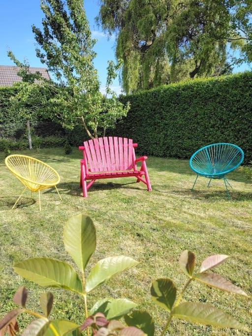 Le Jardin Des Lacs Gite Nature Et Spa Ardres Exteriér fotografie
